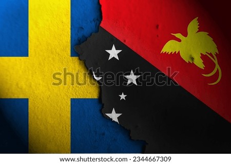 Relations between Sweden and Papua New Guinea. Sweden vs Papua New Guinea.