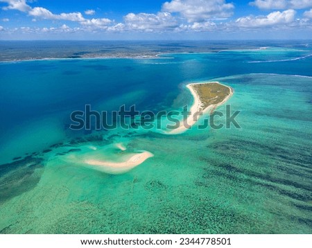 The beautiful islands of Madagascar Nosy Ve - Near Anakao. South of Madagascar Royalty-Free Stock Photo #2344778501