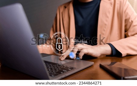 security document information business login file folder, management cybersecurity technology, concept digital security corporate database professional company, connection laptop server cloud screen. Royalty-Free Stock Photo #2344864271