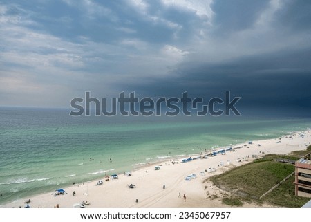 A Cool evening view of a Beach in Florida