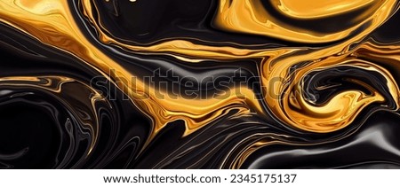 golden premium fluid background. design for background, poster, wallpaper and banner needs, Royalty-Free Stock Photo #2345175137