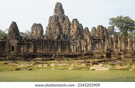 Temple of Southeast Asia, Cambodia and Laos, Angkor Wat, Tomb Raider Temple Royalty-Free Stock Photo #2345203909