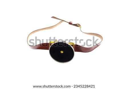 head mirror as worn by doctors Royalty-Free Stock Photo #2345228421