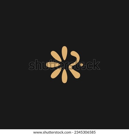 R Letter Logo, with Business Template Vector illustration Royalty-Free Stock Photo #2345306585