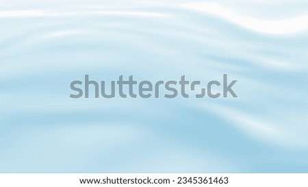Blue color clear water ripple surface texture background.