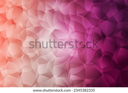 Light Pink vector texture with abstract forms. Decorative design in abstract style with random forms. Background for a cell phone.