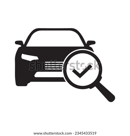 Looking for a car icon Royalty-Free Stock Photo #2345433519