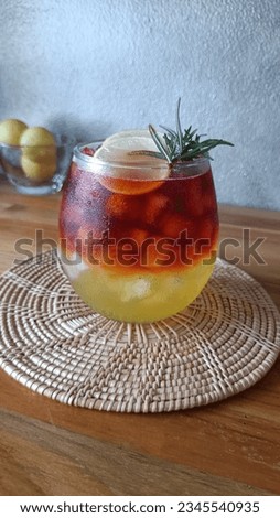 delicious lemon tea edible art