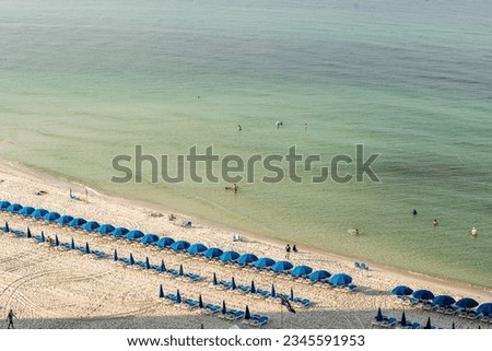 A Fantastic View of A Beach in Panama city, Florida
