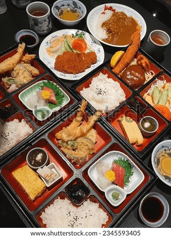 A picture of delicious food set in Kyoto, Japan
