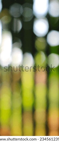 Blue, yellow and green abstract background with vertical stripe