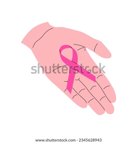 vector illustration of Breast Cancer Awareness