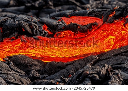 Lava textured spooky background for design purpose Royalty-Free Stock Photo #2345725479