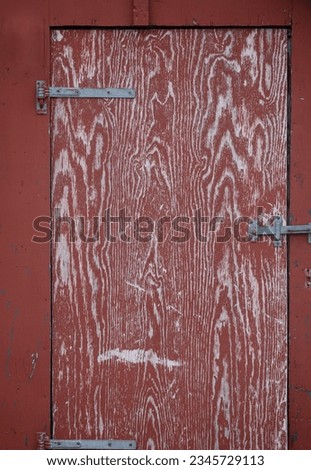 Weathered blue siding; Ittoqqortoormiit, Greenland; Weathered green siding and window; Scoresby Sund, Greenland; Weathered red door; Scoresby Sund, Greenland