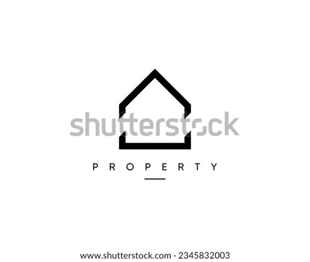 House logo. Architecture, real estate, construction and house logo design concept.