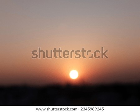 sunset view of Patna city India 