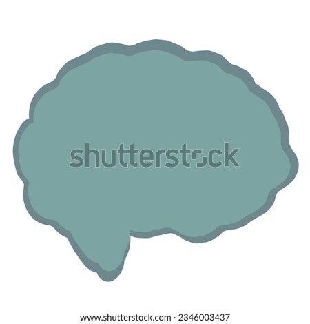 Speech bubbles in white background, green light and green dark color,for text messages,simple text box design from hand drawn