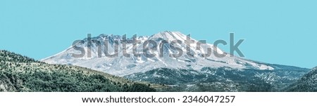 Mt. Saint Helens is an active stratovolcano, Skamania County, Washington, in the Pacific Northwest region of the United States. It lies 52 miles northeast of Portland, and 98 miles south of Seattle.