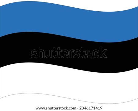 Estonia flag wave. Estonia flag. Flag of Estonia