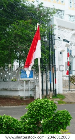 i love indonesian flag, 17 august is the independence day for indonesian society