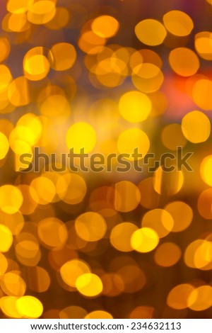 golden bokeh background 