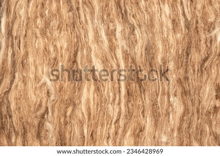 Insulation mineral wool, close-up of insulating material, insulation Royalty-Free Stock Photo #2346428969