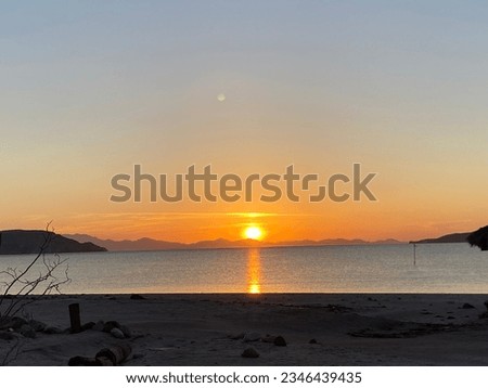 PHOTOGRAPHY OF SUNSET IN BAJA CALIFORNIA MEXICO