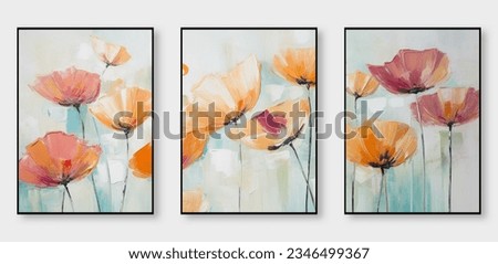  flowers, canvas, plants, flowers, water flowers, flower color, pattern, the leaves,
