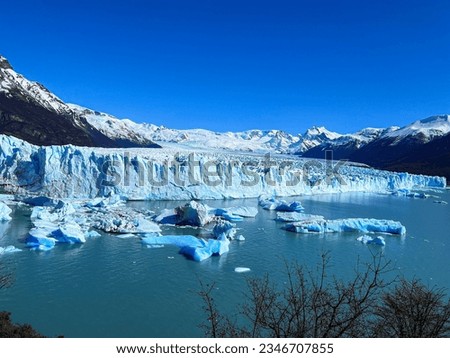 Perito Moreno Glacier Calafate Patagonia Argentina Royalty-Free Stock Photo #2346707855