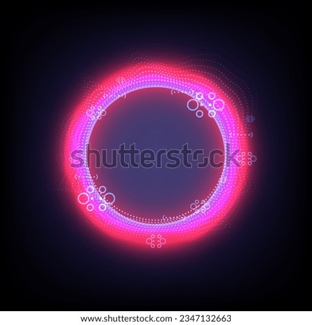 Abstract technology concept background. Color abstract screen, high speed internet technology.