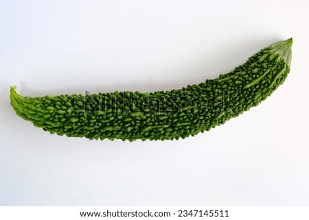 This is a picture of a bitter gourd