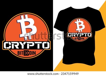 Bitcoin minimalist new awesome t shirt design 