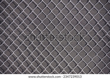Close-up of a chainlink wire fence