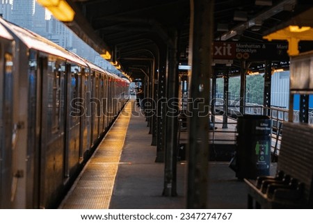 train travel public transportation subway NYC 