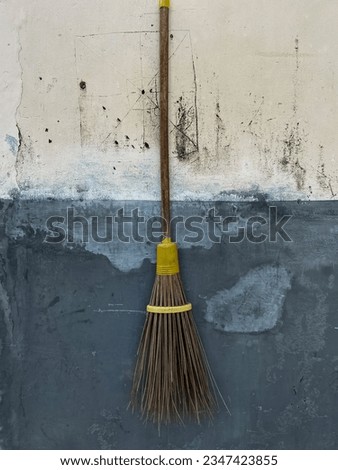 Broom sticks are made from the bones of coconut tree leaves