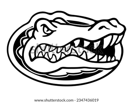 Florida Gators Logo Transparent Vector Royalty-Free Stock Photo #2347436019