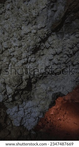 30.07.2023. Arandjelovac, Serbia. Pictures from the famous landmark "Risovaca cave", dark interior photos.