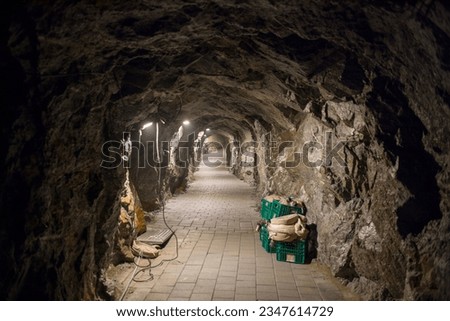 a picture of a cave entrance
