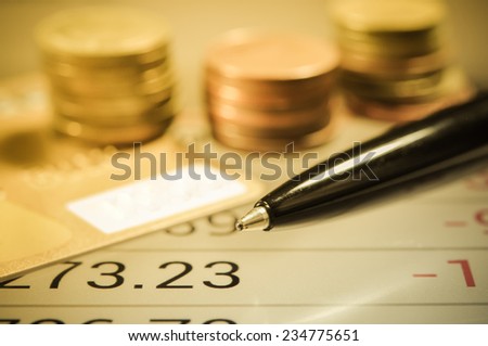 Finance and Banking concept. Royalty-Free Stock Photo #234775651