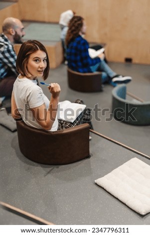 Young people brainstorming business ideas, collaborating on projects, and launching start-ups have become commonplace in today's society Royalty-Free Stock Photo #2347796311