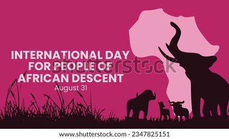 International Day for People of African Descent with Some Wild