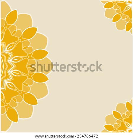 Romantic fuzzy flower background for congratulations and declarations of love