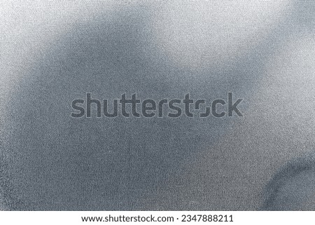 Dusty dirty blue gray silver white abstract vintage background. Color gradient. Grunge rough grain noise. Metal metallic effect. Pale soft pastel dull shade. Brushed matte.