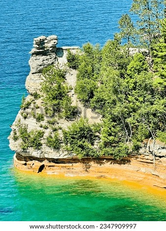 Miners rock at pictured rocks in Michigan