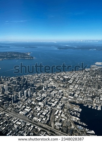 Seattle Washington and Portland Oregon 