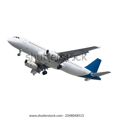 Airplane isolated on white background
.Model plane,airplane in white color mock up with checkered background.clipping path Royalty-Free Stock Photo #2348048513