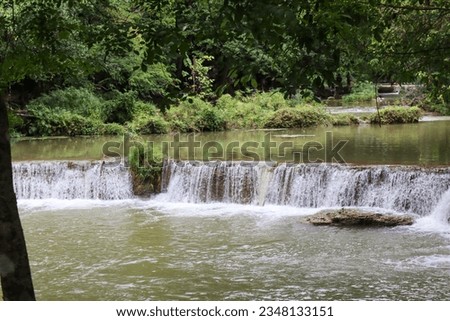 Waterfall in the forest,Saraburi ,Thailand 