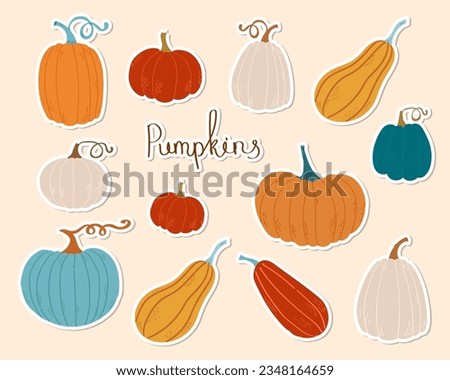 hello autumn vector illustration backgrounds patterns