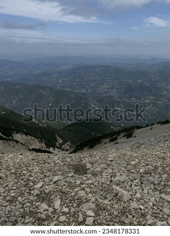 a moutain picture in france 