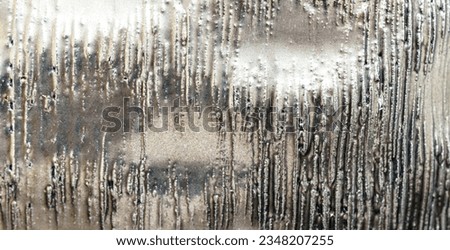 Monochrome texture of shiny grained metal. Abstract background for design.